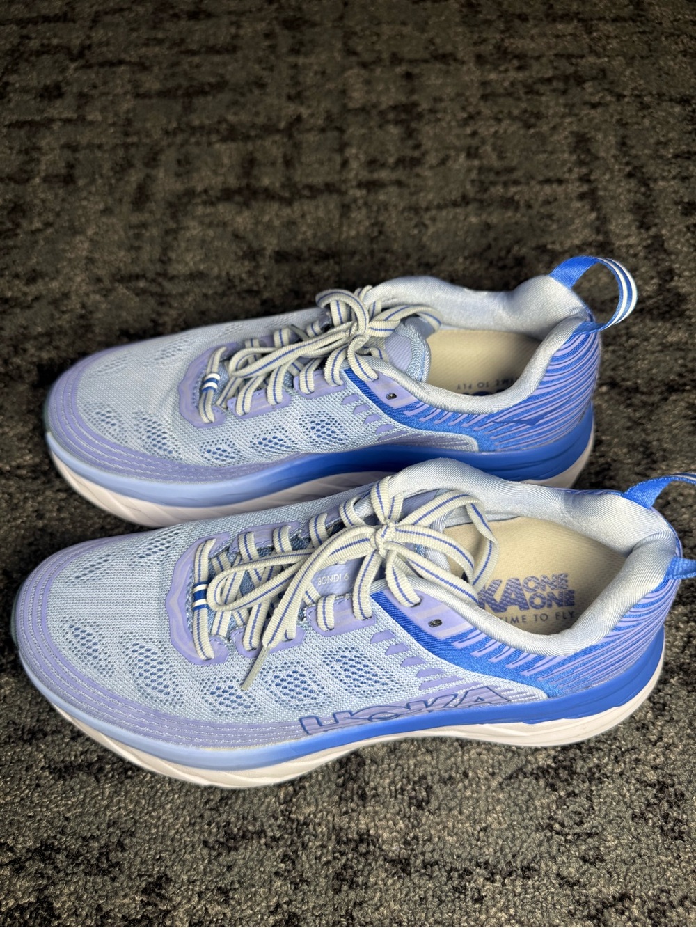 Hoka One One Women's Bondi 6 Running Shoes Size 7 - Picture 2 of 12